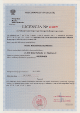 SILOGISTIC - Licencja Krajowa Nr 0143327